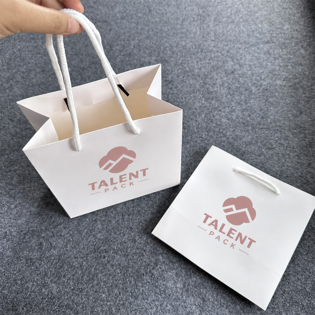 TALENT PACK custom paper bag